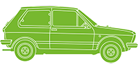 Green car